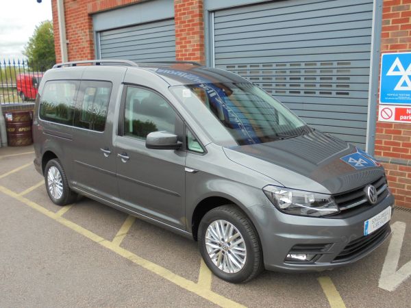 Used VOLKSWAGEN CADDY MAXI 2.0 TDI C20 LIFE EURO 6 - 7 SEATER - WHEELCHAIR ACCESSIBLE VEHICLE for Sale