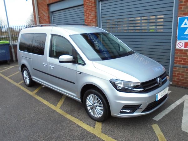 Used VOLKSWAGEN CADDY MAXI 2.0 TDI C20 LIFE EURO 6 - 7 SEATER - WHEELCHAIR ACCESSIBLE VEHICLE for Sale