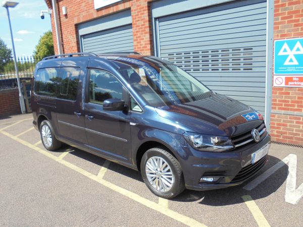 Used VOLKSWAGEN CADDY MAXI 2.0 TDI C20 LIFE EURO 6 - 7 SEATER - WHEELCHAIR ACCESSIBLE VEHICLE for Sale